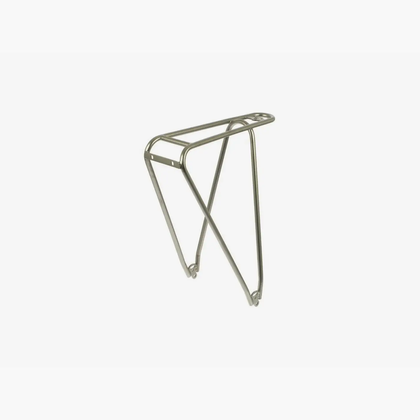 Tubus Fly Classic rear rack - Raw stainless steel